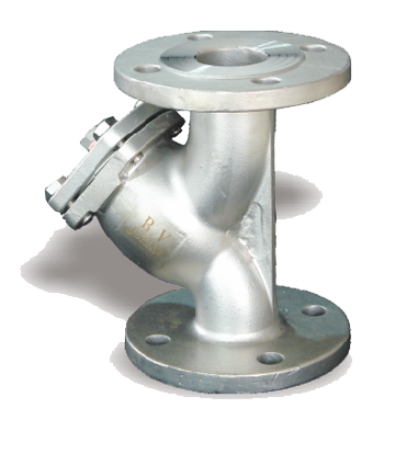 Stainless steel flange Y filter